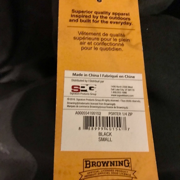 Browning Black Hunting Sweater- S - Picture 6 of 9